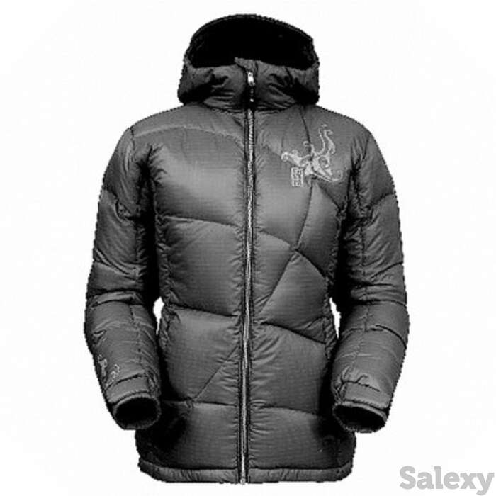 Куртка пуховая женская сивера арта черная, фотография 1