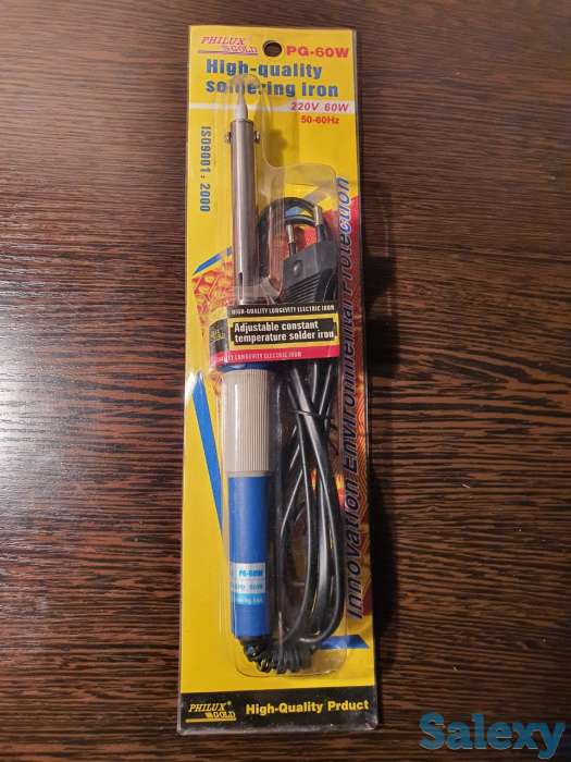 Паяльник 60 Ватт, электропаяльник 220 Вольт, фотография 3