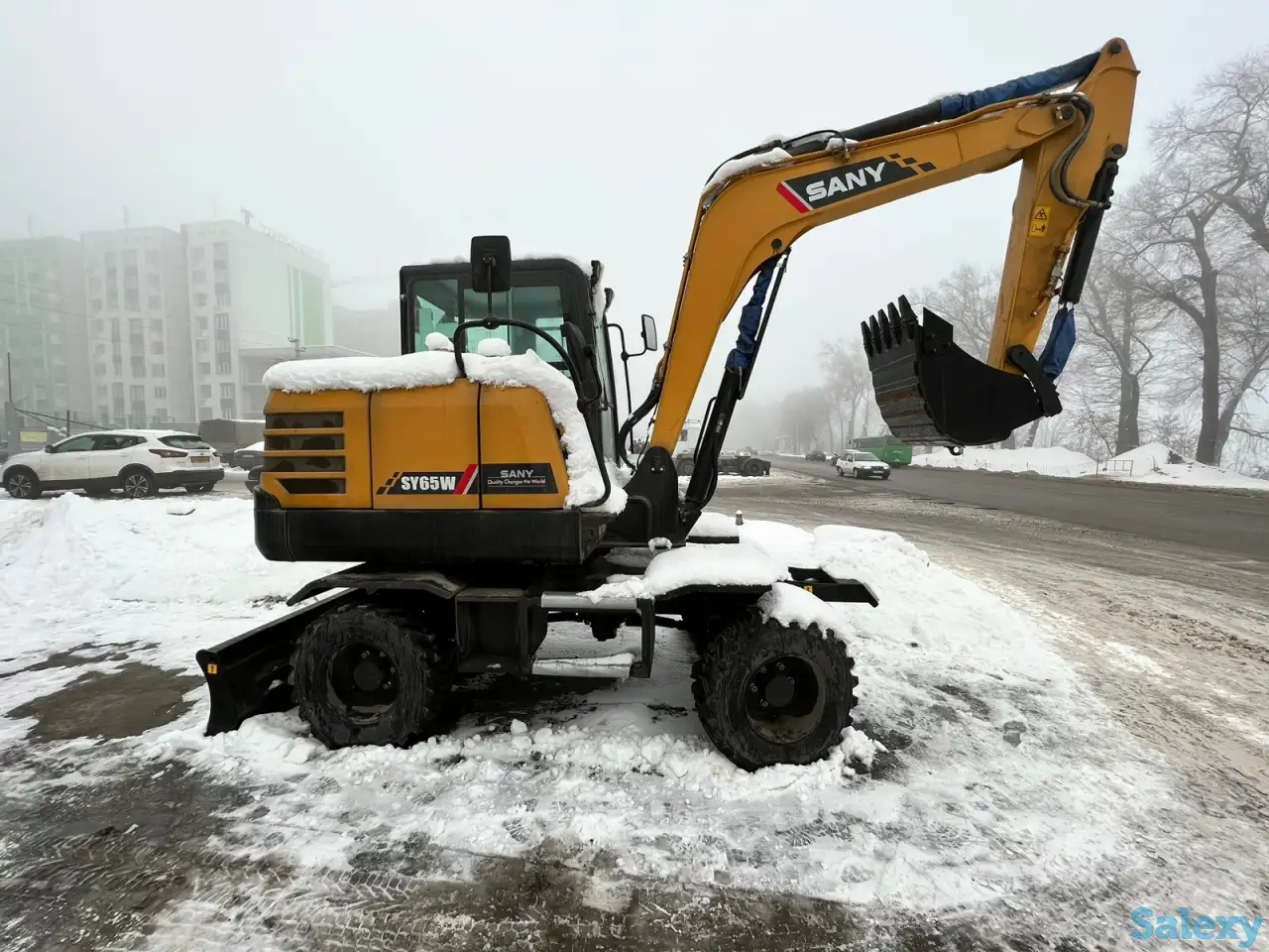 Колесный экскаватор SANY SY65, фотография 8