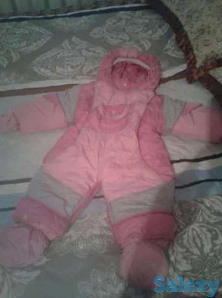 Продам зимний детский комбинезон теплый, фотография 1