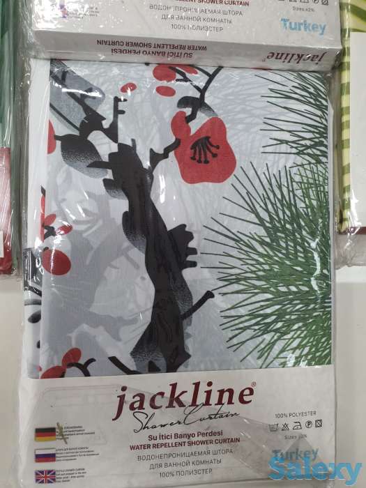 Шторки для душа и ванны, Турция, элегатные веточки, фотография 8