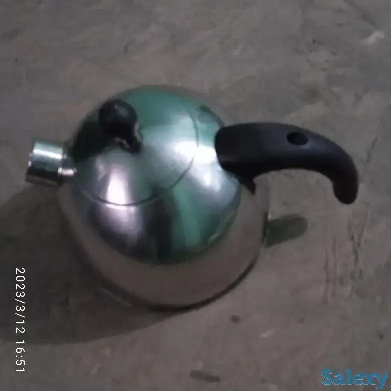 продам чайник с двойным дном в отличном состоянии производство Германия, фотография 1
