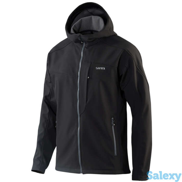Ветровка мужская софт шелл сивера сирин 2.0 черная, фотография 1