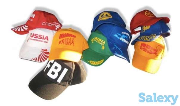 Печать на бейсболках, кепках, фотография 1