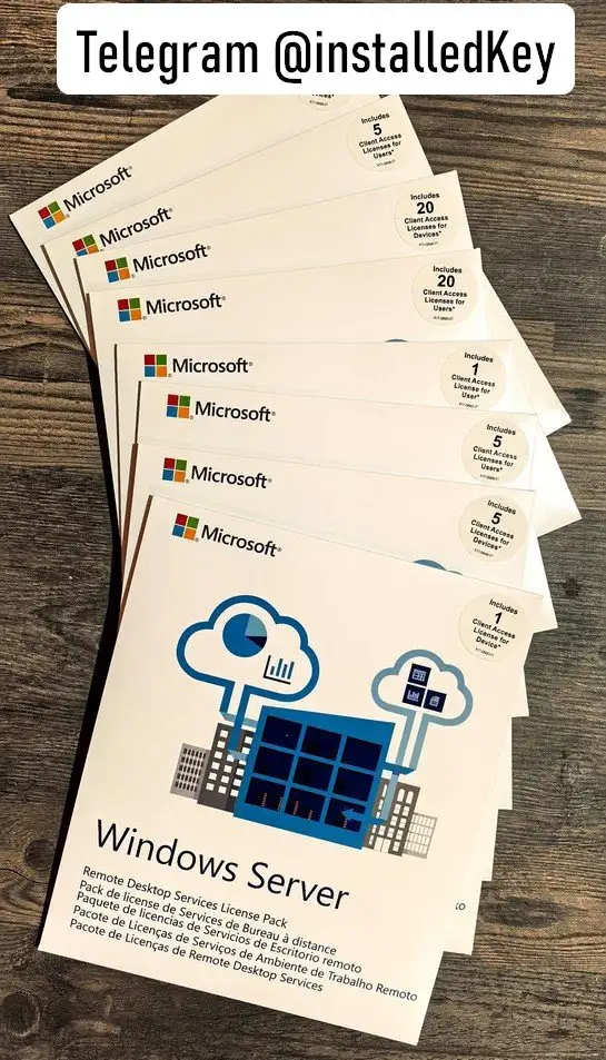 Windоws Rеmоtе Dеsktоp Sеrviсеs САL 2019 English МLP, фотография 1