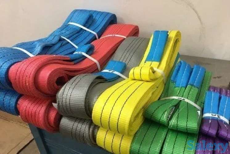 Чалки текстильные грузоподъемностью 1 тонна, фотография 3