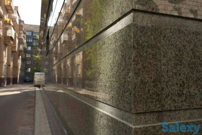 Облицовка фасада мрамором, фотография 1