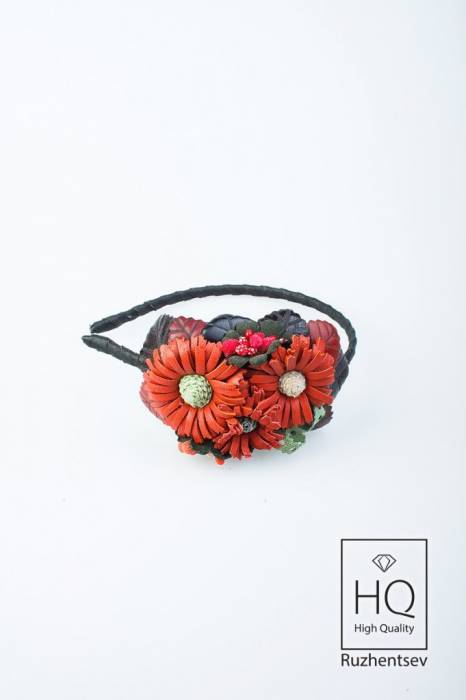 Ободки из кожи, фотография 4