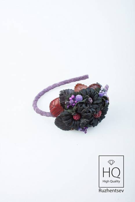 Ободки из кожи, фотография 8