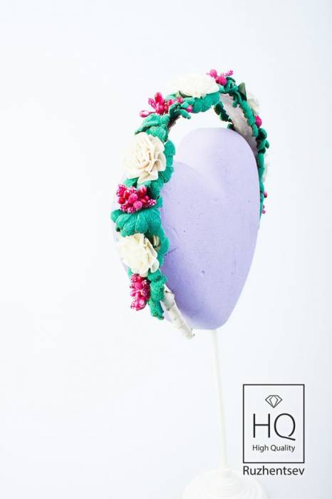 Ободки из кожи, фотография 10