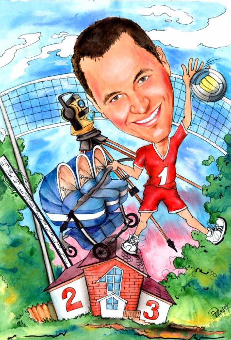 Шарж по фото на заказ отличный подарок, фотография 4