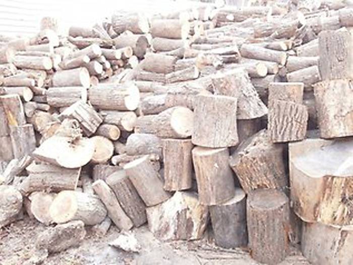 Дрова колотые и в поленьях, фотография 1