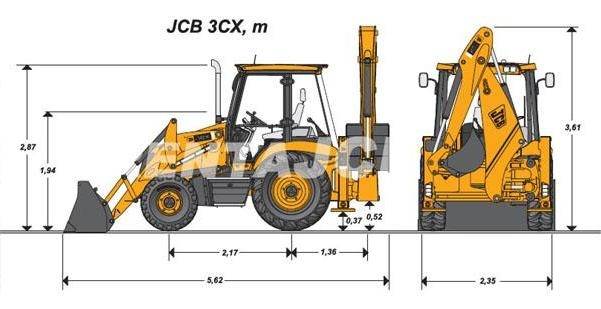Аренда экскаватор-погрузчик, фотография 2