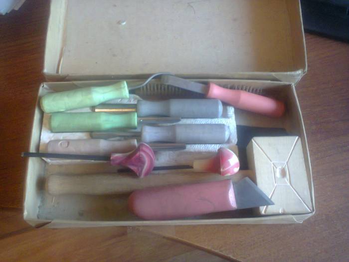 Набор инструмента для резки по дереву, фотография 1