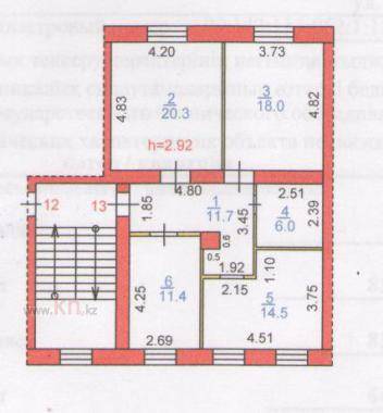 Квартира в центре города Караганда Ленина 1, victor.bondarchuk56@, фотография 1