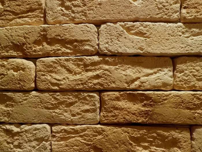 Искусственный камень. Кирпич классический. Каменные обои, фотография 3