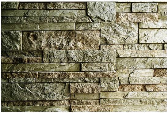 Искусственный камень. Кирпич классический. Каменные обои, фотография 5