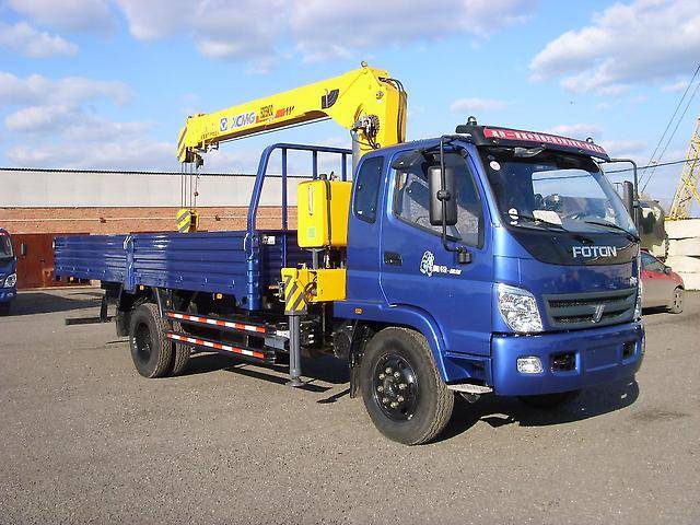 Кран-манипулятор FOTON Ollin 6 тонн КМУ XCMG 5 тонны, 13 метров., фотография 2