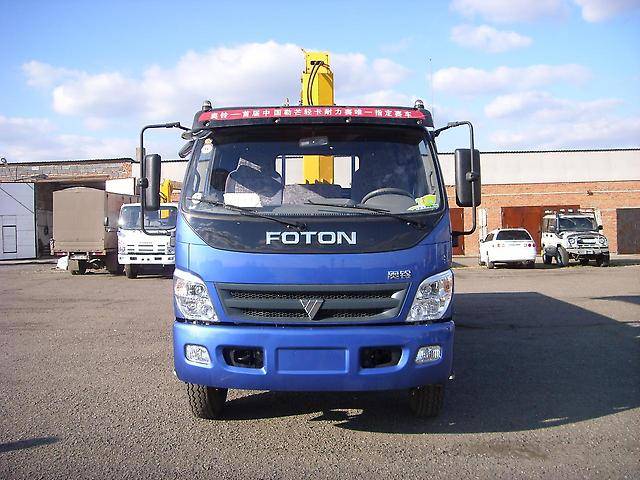 Кран-манипулятор FOTON Ollin 6 тонн КМУ XCMG 5 тонны, 13 метров., фотография 3