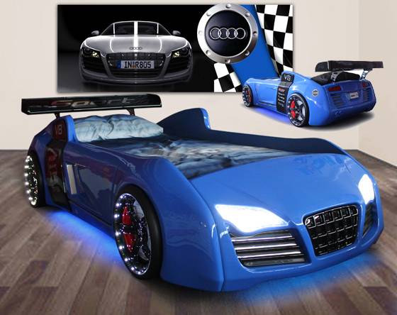 Кровать Машина для детей - Audi R8, фотография 2