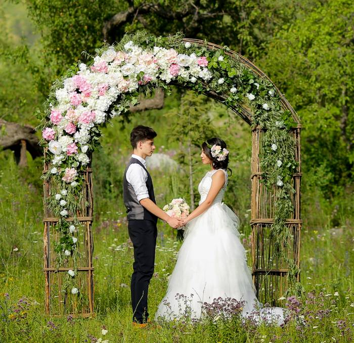 Аренда свадебной арки в Алматы 60 000тг, фотография 1