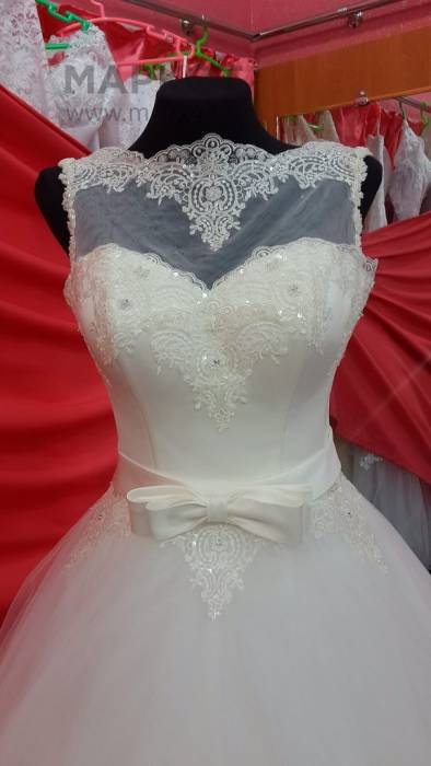 Свадебное новое платье, фотография 2