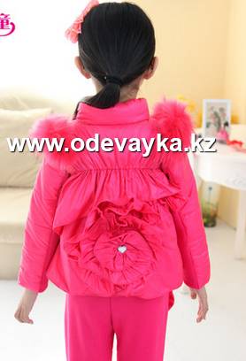 Костюм тройка теплые для девочек, фотография 2