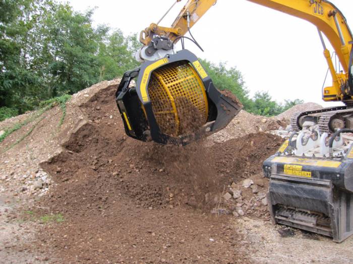Ковш просеивающий супермощный, также можем сдать в аренду, фотография 4