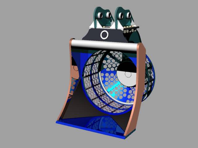 Ковш просеивающий супермощный, также можем сдать в аренду, фотография 6