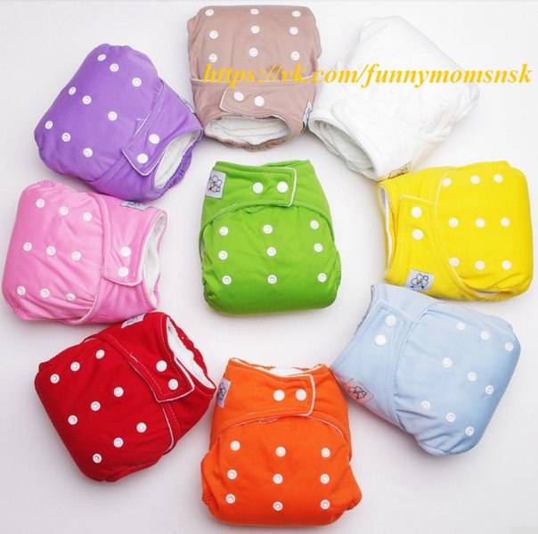 Многоразовые подгузники, фотография 1