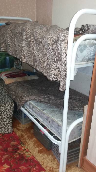 Домашняя двух ярусная кровать, фотография 1