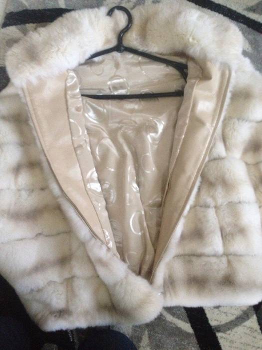 Продам шубку автоледи шиншилловый кролик, фотография 7