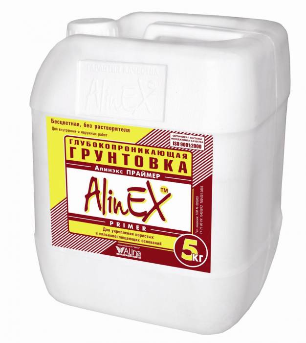 Сухие смеси Лакокрасочная продукция Alinex, фотография 3