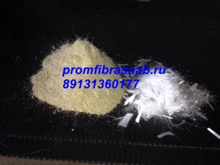 Фибра, фиброволокно для стяжки пола , фотография 3