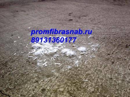 Фибра, фиброволокно для стяжки пола , фотография 4