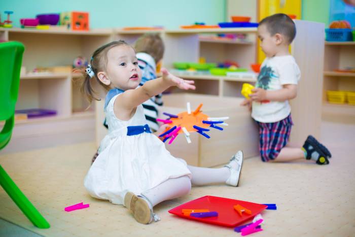 Раннее развитие детей от 1 до 3 лет в детском клубе 