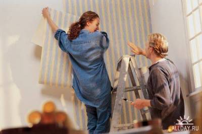 Обои, малярные работы  , фотография 1