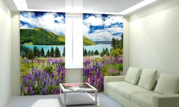 Фотошторы для гостинной и спальни, фотография 8