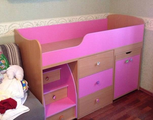 Детская кровать чердак 