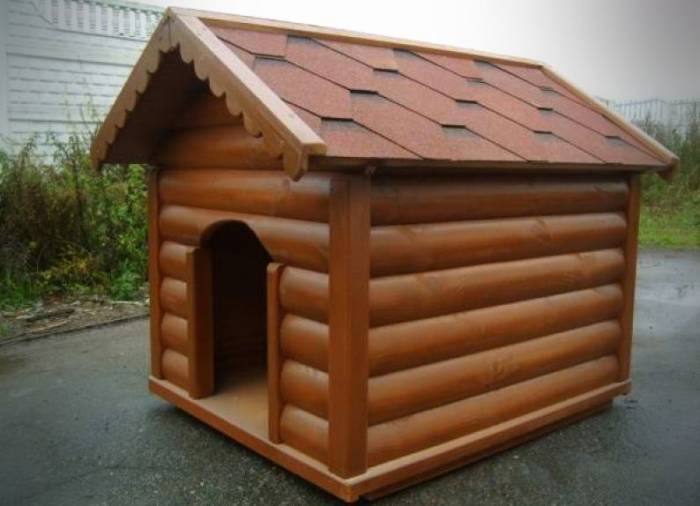 Деревянные будки для собак, фотография 2