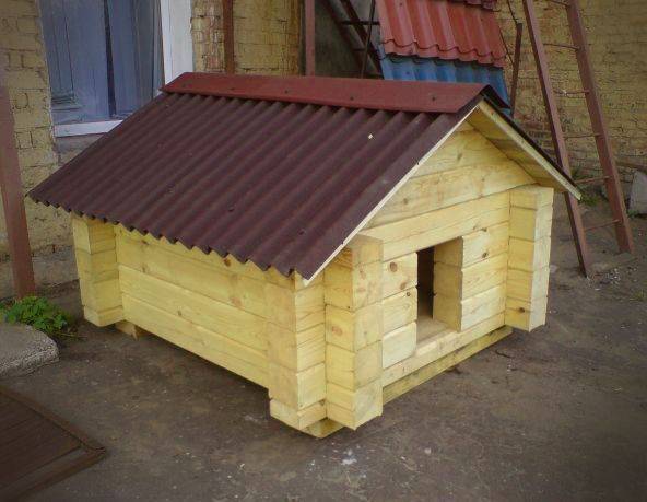 Деревянные будки для собак, фотография 6