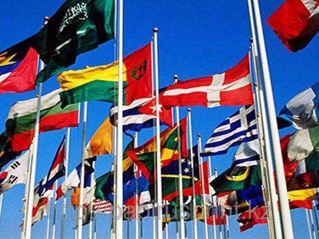 Печать на флаговой ткани в Алматы., фотография 3