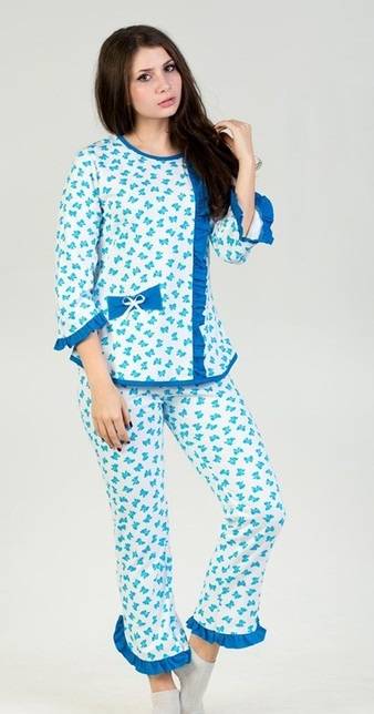 ХАЛАТЫ ПИЖАМЫ  производства России, Турции, фотография 9