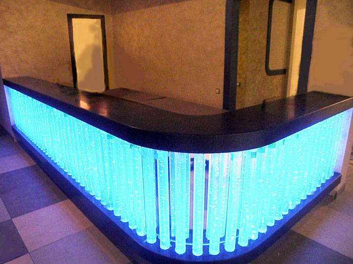 Воздушно-пузырьковые колонны , фотография 1