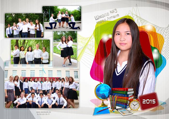 Выпускные, Свадебные, Семейные Альбомы,Виньетки (фотокниги) в Астане, фотография 4