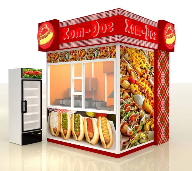 Павильон для хот догов , фотография 1