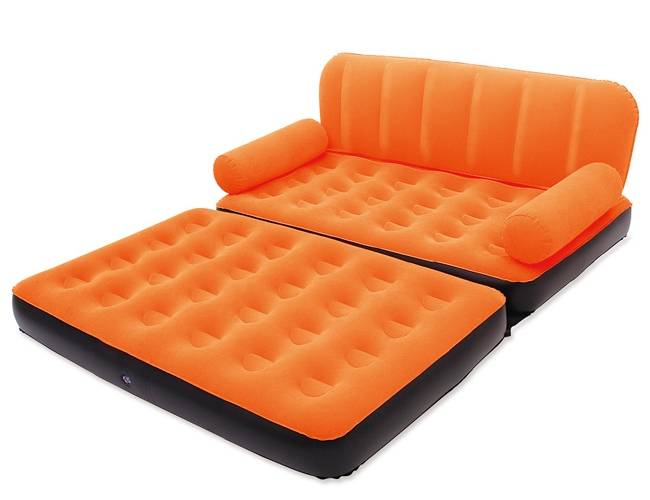 НАДУВНОЙ ДИВАН С ВЕЛЮРОМ BESTWAY 67356, фотография 3