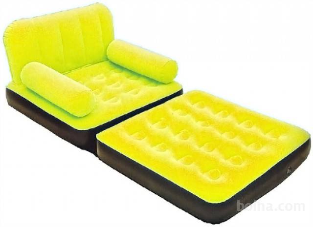 МНОГОФУНКЦИОНАЛЬНЫЙ ДИВАН С ВЕЛЮРОМ BESTWAY 67277, фотография 4