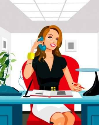 Работа в офисе, фотография 1