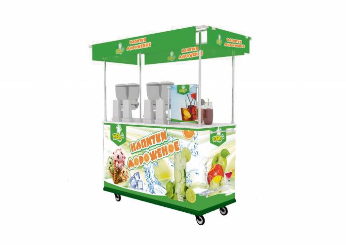 Прилавок передвижной открытый , фотография 2